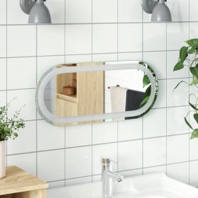 LED Bathroom Mirror 23.6"x9.8" Oval