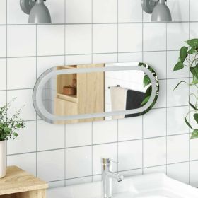 LED Bathroom Mirror 19.7"x7.9" Oval