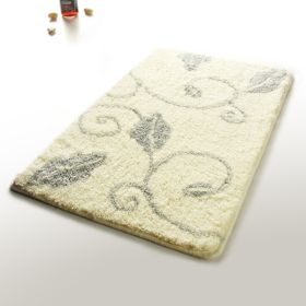 [Antique Silver] Luxury Home Rugs (19.7 by 31.5 inches)