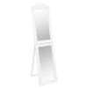 Free-Standing Mirror White 15.7"x63"