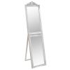 Free-Standing Mirror Silver 17.7"x70.9"