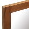 Mirror 23.6"x35.4" Solid Oak Wood